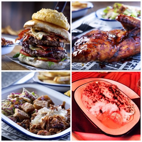 The food, some library pictures as mine were too dark!