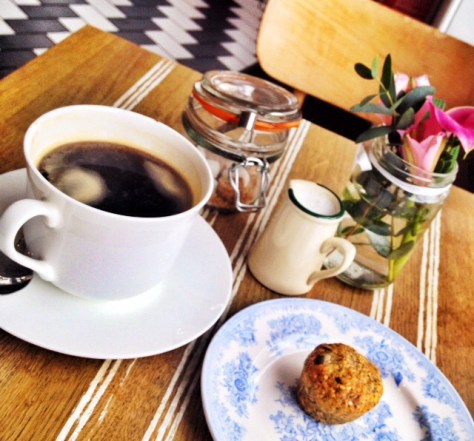 The brew and the little flapjack