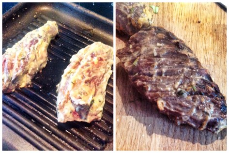 Grilling and resting