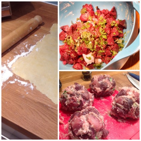 Mixing everything up!