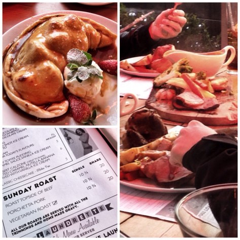 The dessert calzone, next doors beef!