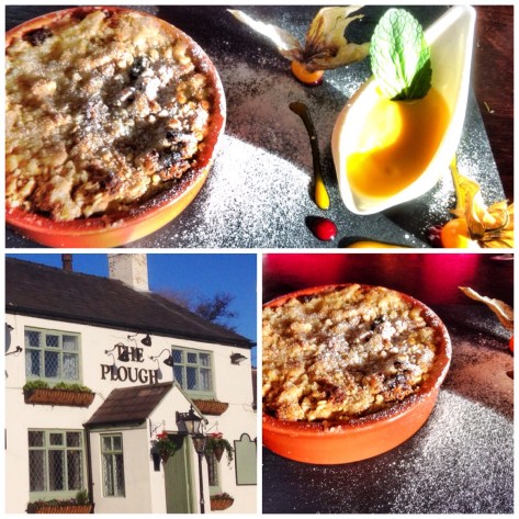 Apple & granola crumble