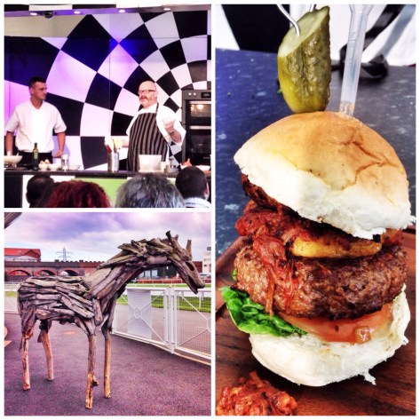 Gobby Chef and his burger