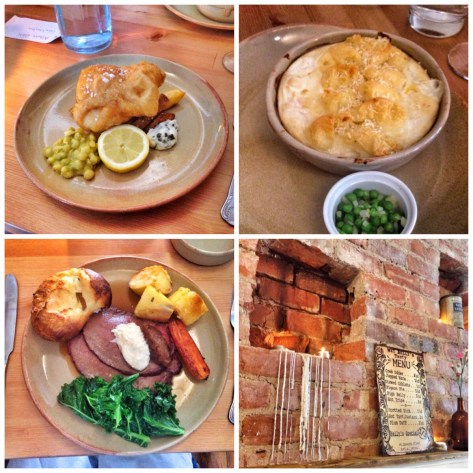 Simple British Sunday fayre