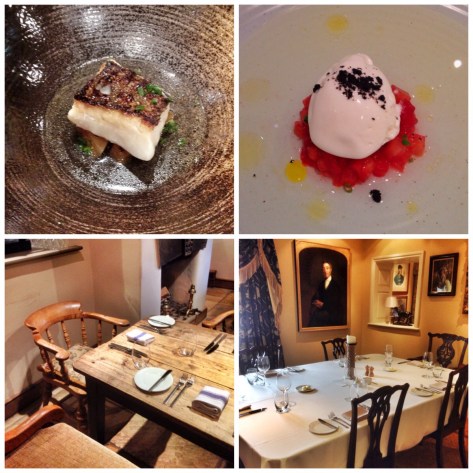 Cod, heritage tomatoes